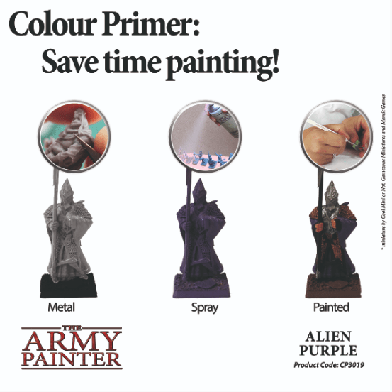 Alien Purple Colour Primers The Army Painter  | Multizone: Comics And Games