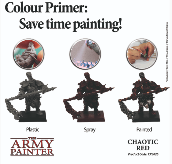 Chaotic Red Colour Primers The Army Painter  | Multizone: Comics And Games