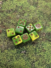 Hazardly Green (16MM) - 25CT Dice Red Dragon  | Multizone: Comics And Games
