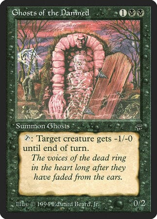 Ghosts of the Damned [Legends] MTG Single Magic: The Gathering  | Multizone: Comics And Games