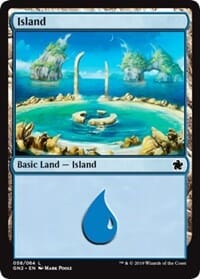 Island (58) [Magic Game Night 2019] MTG Single Magic: The Gathering  | Multizone: Comics And Games