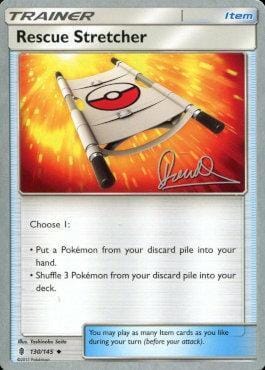 Rescue Stretcher (130/145) (Infinite Force - Diego Cassiraga) [World Championships 2017] Pokemon Single Pokémon  | Multizone: Comics And Games