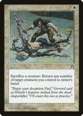 Scapegoat [Stronghold] MTG Single Magic: The Gathering  | Multizone: Comics And Games