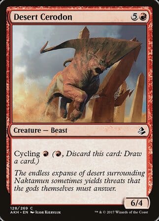Desert Cerodon [Amonkhet] MTG Single Magic: The Gathering  | Multizone: Comics And Games
