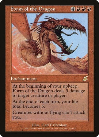 Form of the Dragon [Scourge] MTG Single Magic: The Gathering  | Multizone: Comics And Games