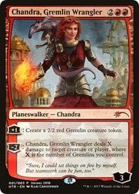 Chandra, Gremlin Wrangler [Unique and Miscellaneous Promos] MTG Single Magic: The Gathering  | Multizone: Comics And Games
