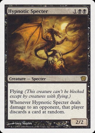 Hypnotic Specter [Ninth Edition] MTG Single Magic: The Gathering  | Multizone: Comics And Games