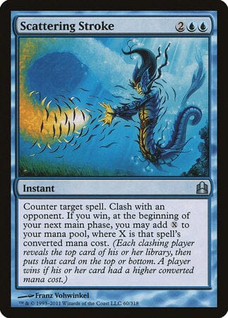 Scattering Stroke [Commander 2011] MTG Single Magic: The Gathering  | Multizone: Comics And Games