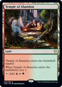 Temple of Abandon [Theros Beyond Death] MTG Single Magic: The Gathering  | Multizone: Comics And Games