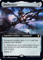 Shadowspear (Extended Art) [Theros Beyond Death] MTG Single Magic: The Gathering  | Multizone: Comics And Games
