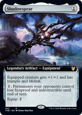 Shadowspear (Extended Art) [Theros Beyond Death] MTG Single Magic: The Gathering  | Multizone: Comics And Games