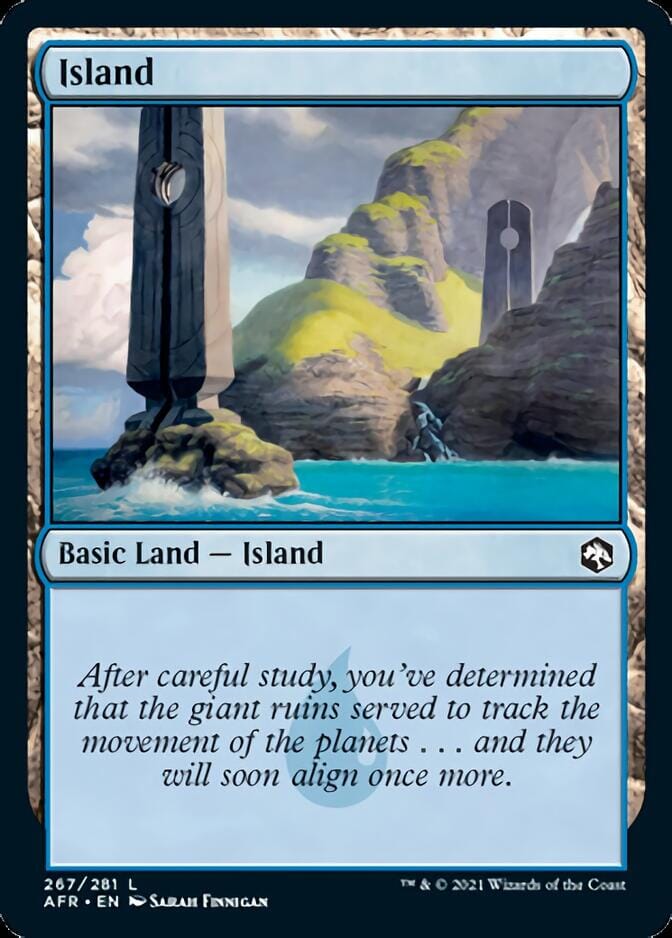 Island (267) [Dungeons & Dragons: Adventures in the Forgotten Realms] MTG Single Magic: The Gathering  | Multizone: Comics And Games