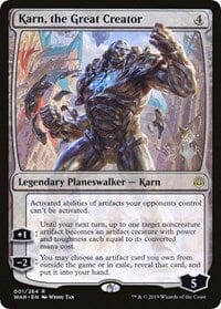 Karn, the Great Creator [Promo Pack: Theros Beyond Death] MTG Single Magic: The Gathering  | Multizone: Comics And Games