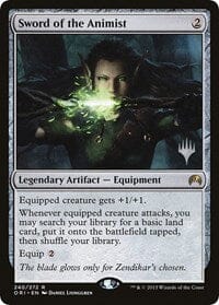 Sword of the Animist [Promo Pack: Theros Beyond Death] MTG Single Magic: The Gathering  | Multizone: Comics And Games