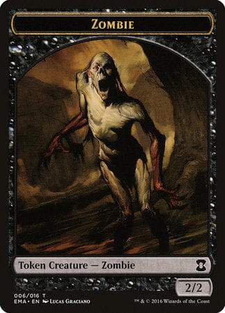 Zombie Token [Eternal Masters Tokens] MTG Single Magic: The Gathering  | Multizone: Comics And Games