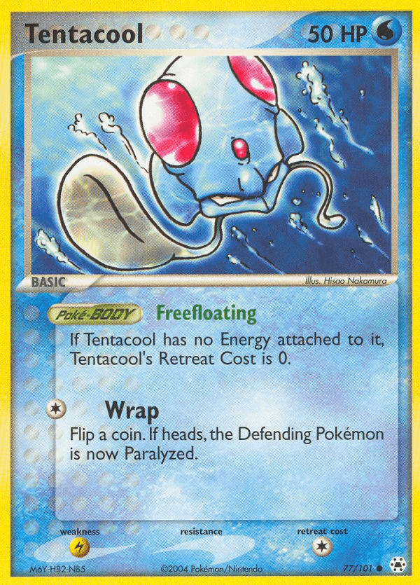 Tentacool (77/101) [EX: Hidden Legends] Pokemon Single Pokémon  | Multizone: Comics And Games