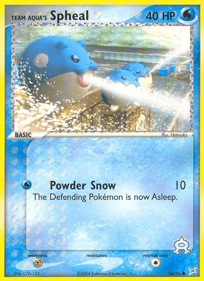 Team Aqua's Spheal (56/95) [EX: Team Magma vs Team Aqua] Pokemon Single Pokémon  | Multizone: Comics And Games