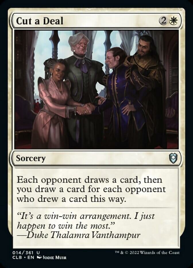 Cut a Deal [Commander Legends: Battle for Baldur's Gate] MTG Single Magic: The Gathering  | Multizone: Comics And Games