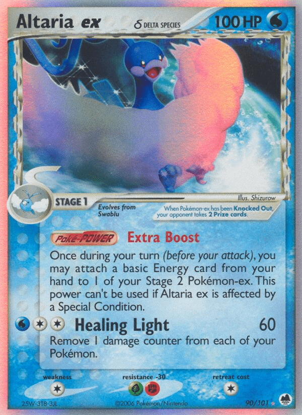 Altaria ex (90/101) (Delta Species) [EX: Dragon Frontiers] Pokemon Single Pokémon  | Multizone: Comics And Games