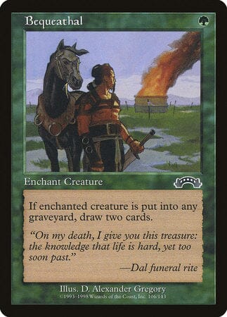 Bequeathal [Exodus] MTG Single Magic: The Gathering  | Multizone: Comics And Games