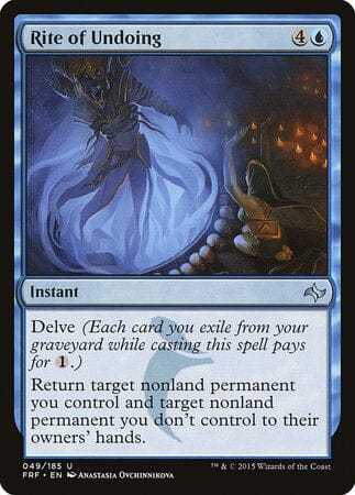 Rite of Undoing [Fate Reforged] MTG Single Magic: The Gathering  | Multizone: Comics And Games