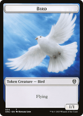 Bird // Cat Double-Sided Token [Phyrexia: All Will Be One Commander Tokens] MTG Single Magic: The Gathering  | Multizone: Comics And Games