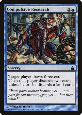 Compulsive Research [Ravnica: City of Guilds] MTG Single Magic: The Gathering  | Multizone: Comics And Games