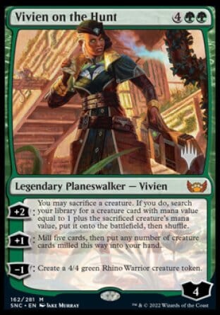 Vivien on the Hunt (Promo Pack) [Streets of New Capenna Promos] MTG Single Magic: The Gathering  | Multizone: Comics And Games