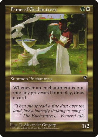 Femeref Enchantress [Visions] MTG Single Magic: The Gathering  | Multizone: Comics And Games