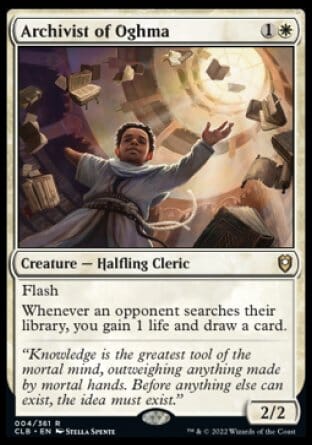 Archivist of Oghma [Commander Legends: Battle for Baldur's Gate] MTG Single Magic: The Gathering  | Multizone: Comics And Games