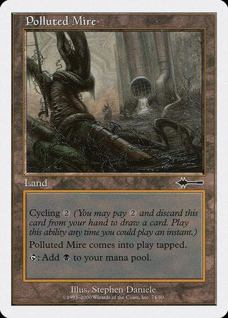Polluted Mire [Beatdown Box Set] MTG Single Magic: The Gathering  | Multizone: Comics And Games