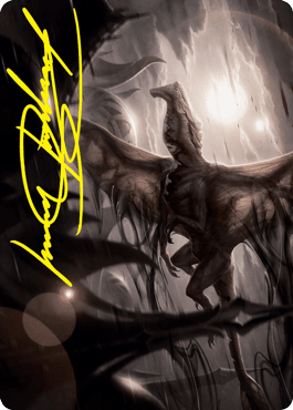 Shadrix Silverquill Art Card (Gold-Stamped Signature) [Strixhaven: School of Mages Art Series] MTG Single Magic: The Gathering  | Multizone: Comics And Games