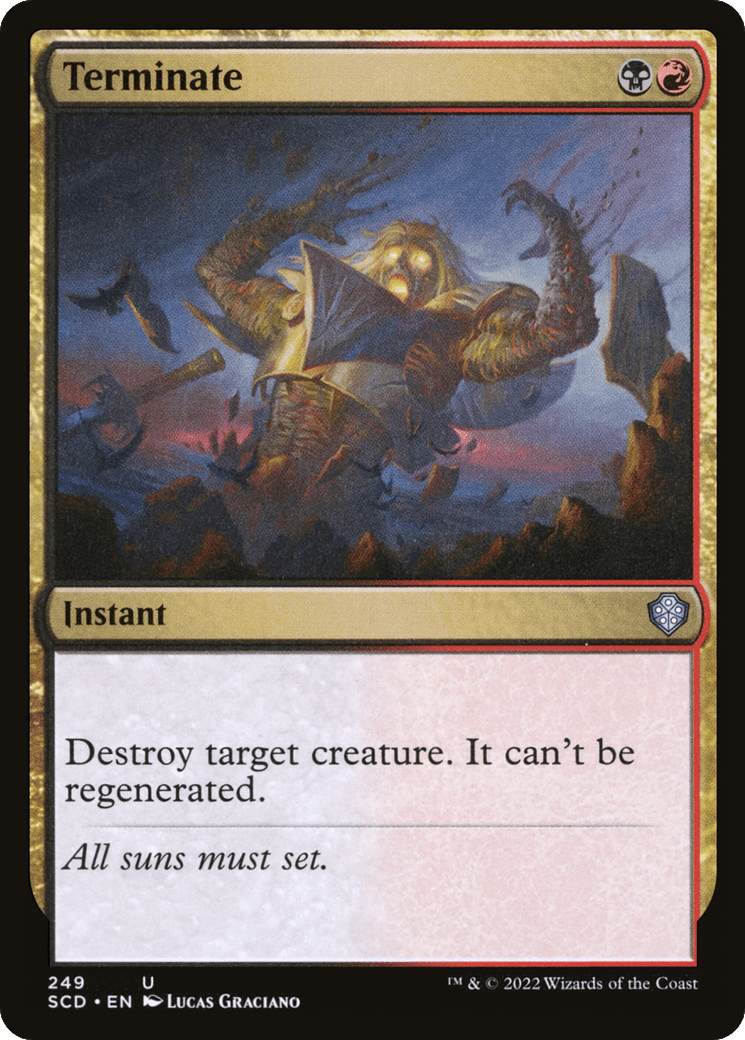Terminate [Starter Commander Decks] MTG Single Magic: The Gathering  | Multizone: Comics And Games