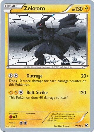 Zekrom (47/114) (The Truth - Ross Cawthon) [World Championships 2011] Pokemon Single Pokémon  | Multizone: Comics And Games