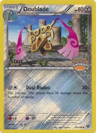 Doublade (84/146) (Regional Championship Promo Staff) [XY: Base Set] Pokemon Single Pokémon  | Multizone: Comics And Games