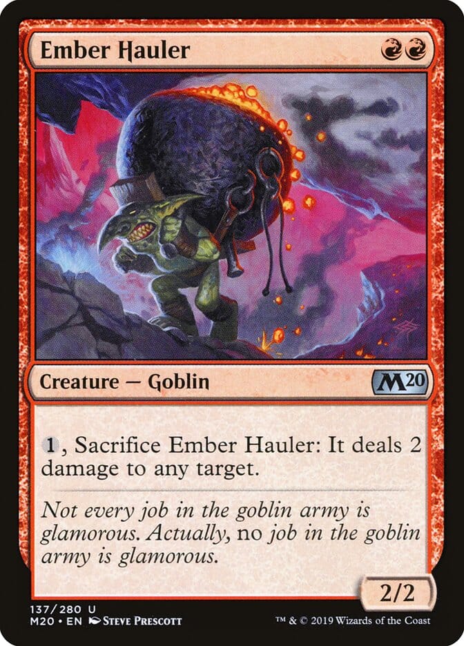 Ember Hauler [Core Set 2020] MTG Single Magic: The Gathering  | Multizone: Comics And Games