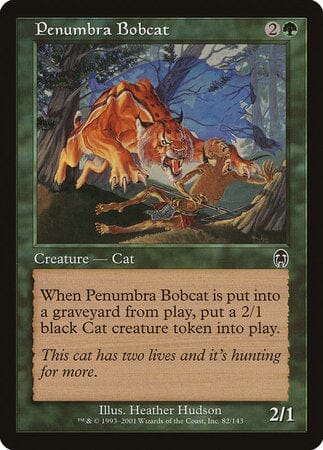 Penumbra Bobcat [Apocalypse] MTG Single Magic: The Gathering  | Multizone: Comics And Games