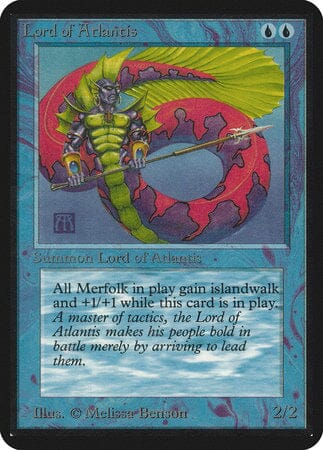 Lord of Atlantis [Limited Edition Alpha] MTG Single Magic: The Gathering  | Multizone: Comics And Games