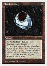 Aladdin's Ring [Summer Magic / Edgar] MTG Single Magic: The Gathering  | Multizone: Comics And Games