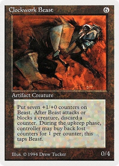 Clockwork Beast [Summer Magic / Edgar] MTG Single Magic: The Gathering  | Multizone: Comics And Games