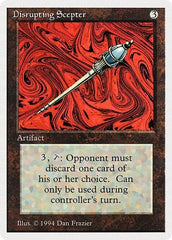 Disrupting Scepter [Summer Magic / Edgar] MTG Single Magic: The Gathering  | Multizone: Comics And Games