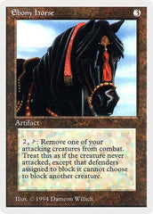 Ebony Horse [Summer Magic / Edgar] MTG Single Magic: The Gathering  | Multizone: Comics And Games