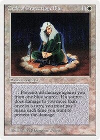 Circle of Protection: Blue [Summer Magic / Edgar] MTG Single Magic: The Gathering  | Multizone: Comics And Games