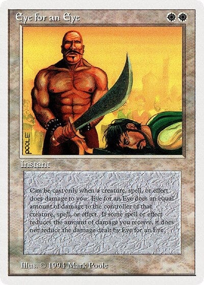 Eye for an Eye [Summer Magic / Edgar] MTG Single Magic: The Gathering  | Multizone: Comics And Games