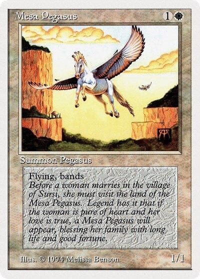 Mesa Pegasus [Summer Magic / Edgar] MTG Single Magic: The Gathering  | Multizone: Comics And Games