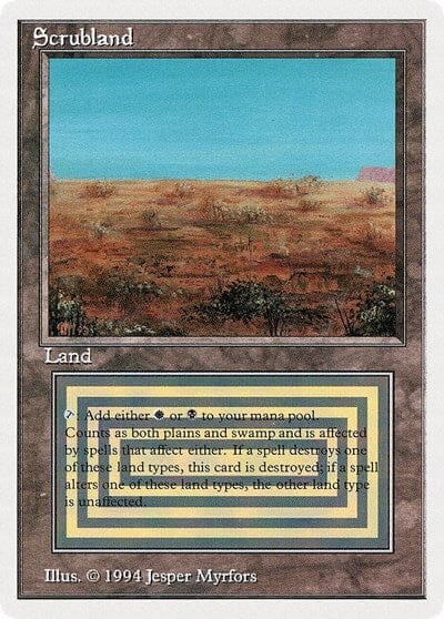 Scrubland [Summer Magic / Edgar] MTG Single Magic: The Gathering  | Multizone: Comics And Games