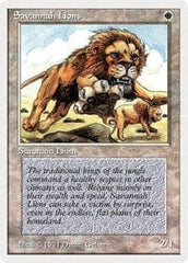 Savannah Lions [Summer Magic / Edgar] MTG Single Magic: The Gathering  | Multizone: Comics And Games