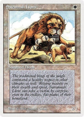 Savannah Lions [Summer Magic / Edgar] MTG Single Magic: The Gathering  | Multizone: Comics And Games