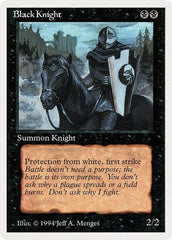 Black Knight [Summer Magic / Edgar] MTG Single Magic: The Gathering  | Multizone: Comics And Games