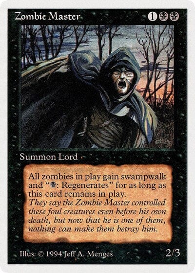 Zombie Master [Summer Magic / Edgar] MTG Single Magic: The Gathering  | Multizone: Comics And Games